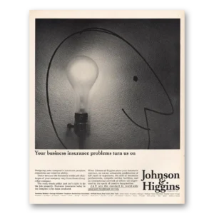 1966 Johnson & Higgins Print Ad | Business Insurance