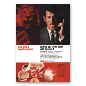 1966 Kelloggs Special K Print Ad | Feel Likehealthy Animal