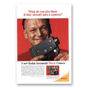 1966 Kodak Instamatic Camera Print Ad | What Do You Give Them