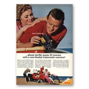 1966 Kodak Instamatic Camera Print Ad | Load Instantly