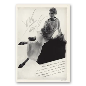 1966 Lord & Taylor Print Ad | Flurry A Little