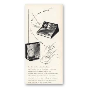 1966 Lord & Taylor Print Ad | The Latest Sound Bulova
