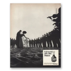 1966 Max Factor Print Ad | All Started With Little  Promesse