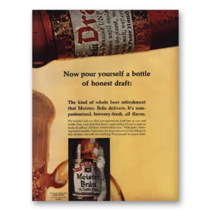 1966 Meister Brau Beer Print Ad | Honest Draft
