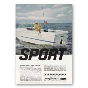 1966 MerCruiser Stern Drive Print Ad | Stern Drive