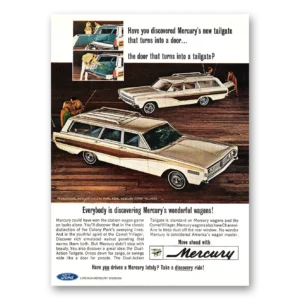 1966 Mercury Colony Park Print Ad | Tailgate Turns