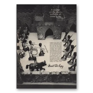 1966 Marshall Field Print Ad | Rataplan On The Drums