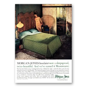 1966 Morgan Jones Sleepspread Print Ad | Sleepspread