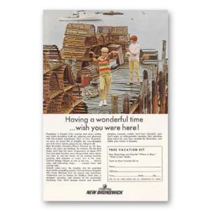 1966 New Brunswick Canada Print Ad | Wonderful Time