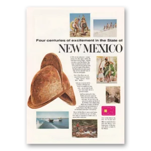1966 New Mexico Print Ad | Four Centuries