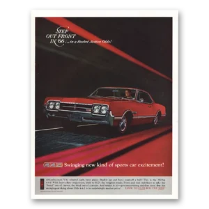 1966 Oldsmobile 442 Print Ad | Sports Car