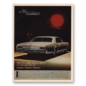 1966 Oldsmobile 88 Print Ad | Very Expensive