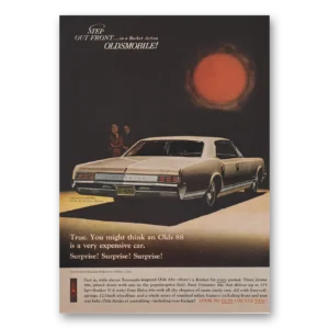 1966 Oldsmobile 88 Print Ad | Might Thank