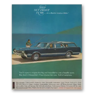 1966 Oldsmobile Vista Cruiser Print Ad | Big Beautiful