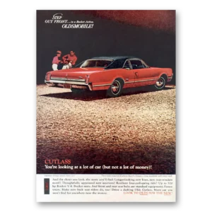 1966 Oldsmobile Cutlass Print Ad | Lot Car