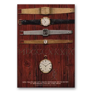 1966 Patek Philippe Print Ad | Impression History Of Watchmaking