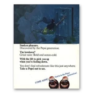 1966 Pepsi Print Ad | Sunken Pleasure