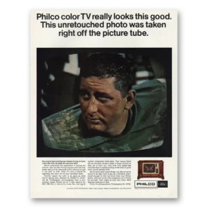 1966 Philco Television Print Ad | Looks Good