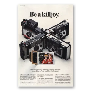 1966 Polaroid Color Pack Camera Print Ad | Bekilljoy