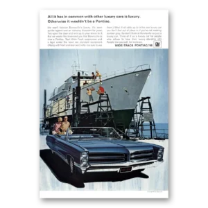 1966 Pontiac Bonneville Print Ad | Other Luxury Cars