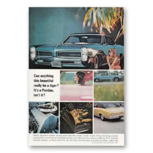 1966 Pontiac GTO Print Ad | Really Be Tiger