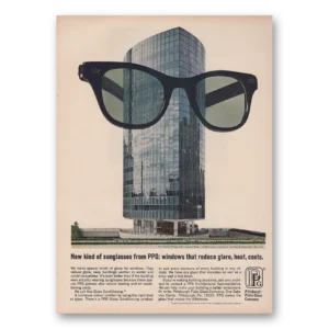 1966 PPG Pittsburgh Plate Glass Print Ad | New Kind