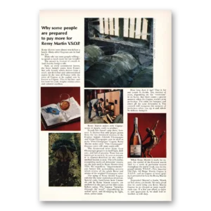 1966 Remy Martin Print Ad | Some People Are Prepared