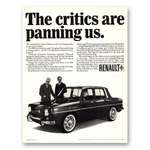 1966 Renault Print Ad | Panning Us