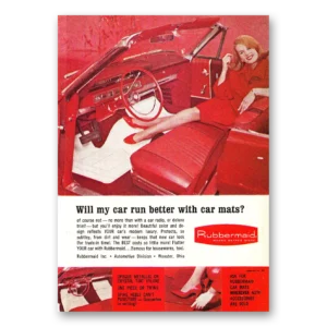 1966 Rubbermaid Automotive Print Ad | Run Better