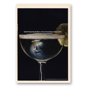 1966 US Virgin Islands Rum Print Ad | Next Best Thing