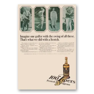 1966 100 Pipers Print Ad | One Golfer