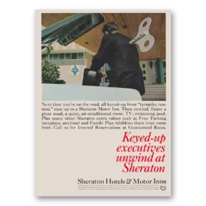 1966 Sheraton Hotels Print Ad | Keyed Up