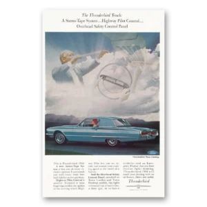 1966 Ford Thunderbird Print Ad | Highway Pilot