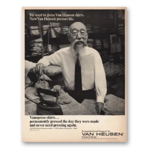 1966 Van Heusen Print Ad | Vanopress Shirts