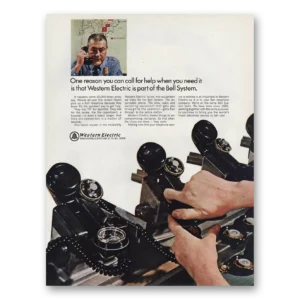 1966 Western Electric Print Ad | Need It