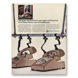 1966 Western Electric Print Ad | One Reason