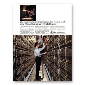 1966 Western Electric Print Ad | One Reason