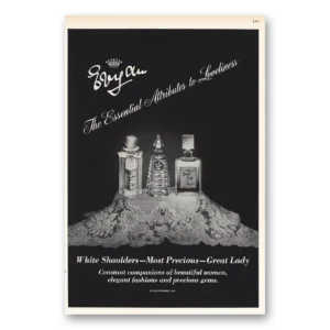 1966 Evyan Perfumes Print Ad | Attributes To Loveliness