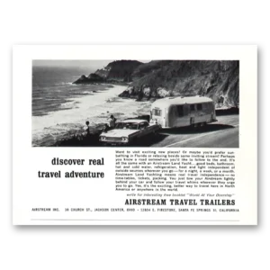 1967 Airstream Trailers Print Ad | Beach Highway