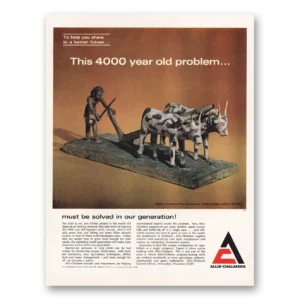 1967 Allis Chalmers Print Ad | 4000 Year