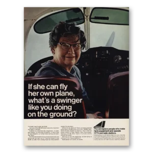 1967 Avco Print Ad | Fly Her Plane