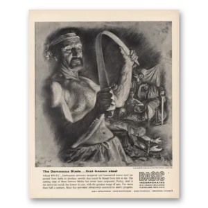 1967 Basic Incorporated Print Ad | Damascus Blade