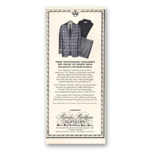 1967 Brooks Brothers Print Ad | Cruise Or Resort Wear