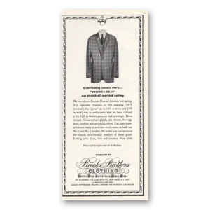 1967 Brooks Brothers Print Ad | Continuing Success Story Brooks Ease