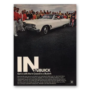 1966 Buick Skylark Print Ad | In Crowd