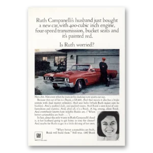 1967 Buick GS400 Print Ad | Ruth Campanelli