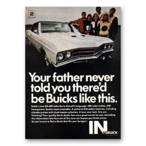 1966 Buick GS400 Print Ad | Father Never