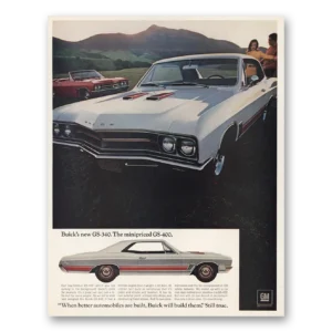 1967 Buick GS400 Print Ad | Minipriced