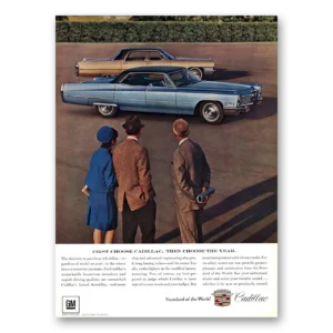 1967 Cadillac Print Ad | Choose Cadillac