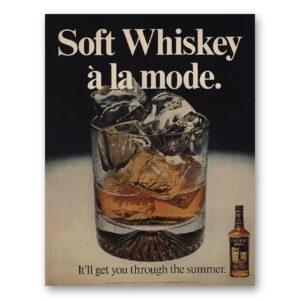 1967 Calvert Whiskey Print Ad | Soft Whiskey